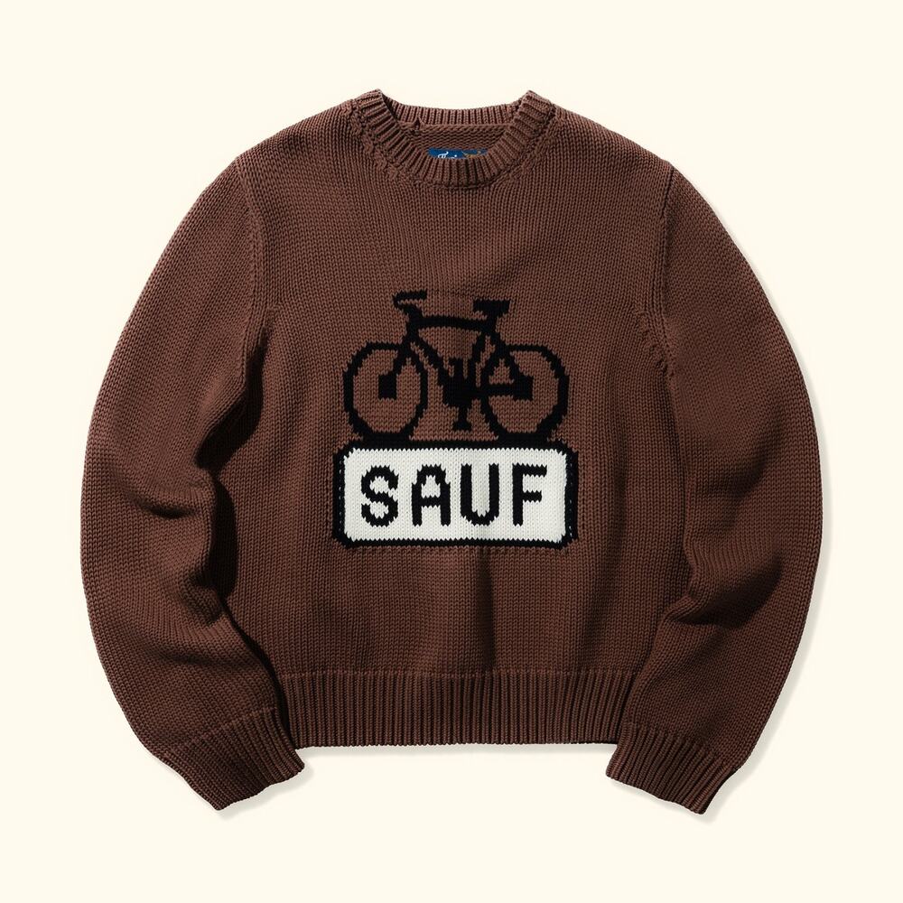Golf le Fleur SAUF Sweater Brown size Large